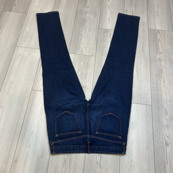 Women’s GAP 30T 30 Tall Real Straight Jeans Dark Wash 364618 - Picture 12 of 12